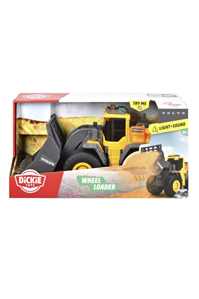 Dickie Excavator Volvo cu sunete și lumini