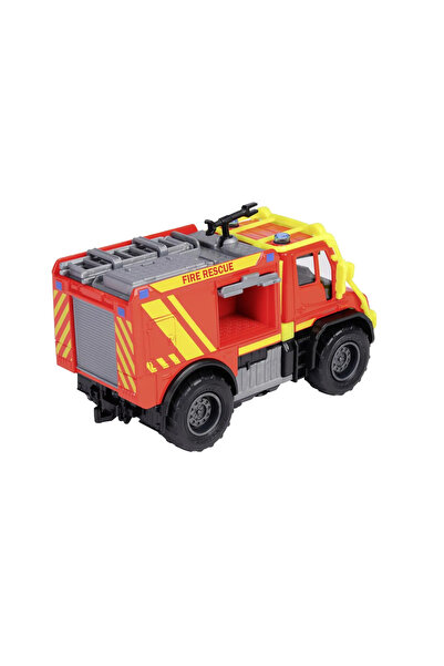 Majorette Metal Fire Truck Mercedes Unimog U530 Scale 1:43