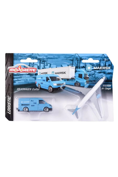Majorette Μεταφορέας Maersk Volkswagen