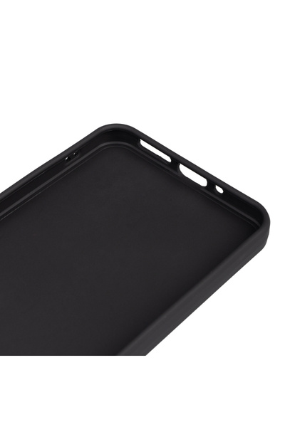 zore Galaxy A26 Case Ata Bias Tape Silicone - Black