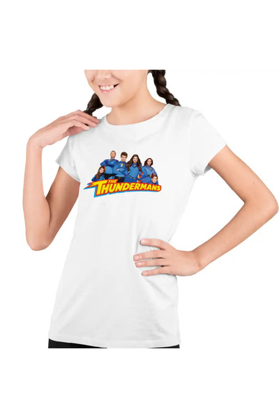 OEM Tricou Copii Fete Thundermans Toata Familia