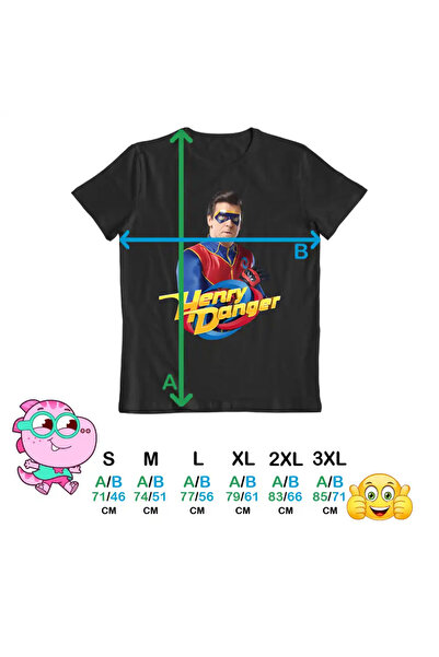OEM Men's T-Shirt Henry Danger Action