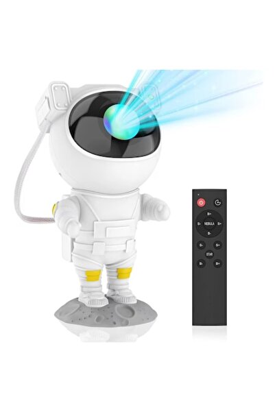 barste Astronaut-shaped stars and galaxies projector, Barste, remote control included