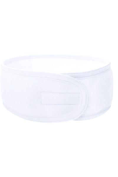 SkinClinic VELCRO HEADBAND - Cosmetic Cotton Headband by