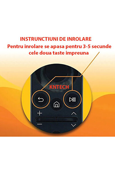 KNTECH Remote control for SAMSUNG 4K LED voice commands for 2018-2024 models without solar charging