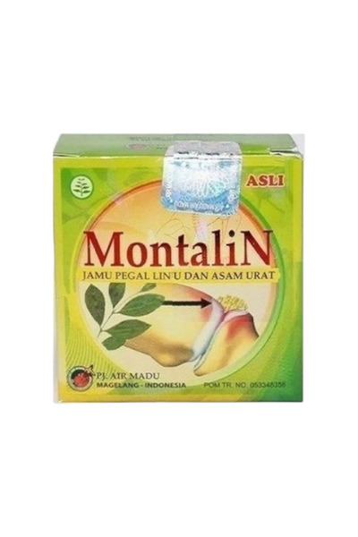 montalin - كبسولات عشبية لعلاج آلام المفاصل والعظام والنقرس (40 كبسولة)