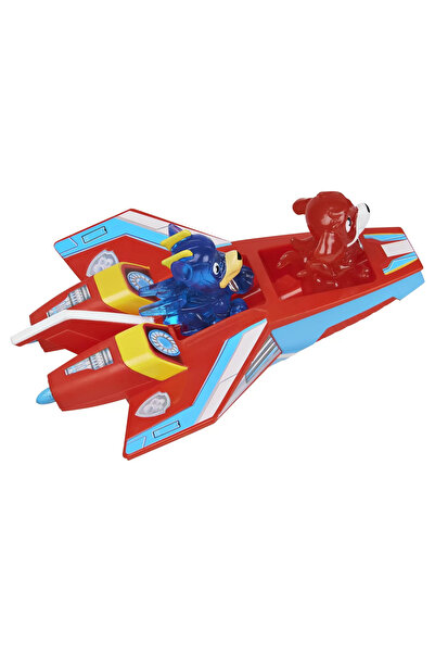PAW PATROL Plane with Chase and Marshall Figures
