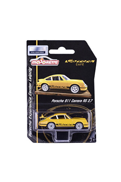 Majorette Masinuta Porsche 911 Carrera, galben, 1:64