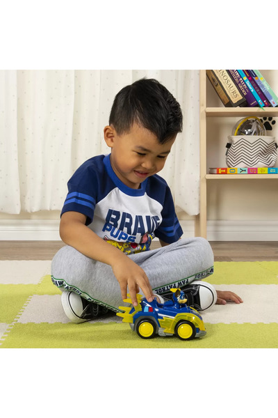 PAW PATROL Superhero Chase with Police Car