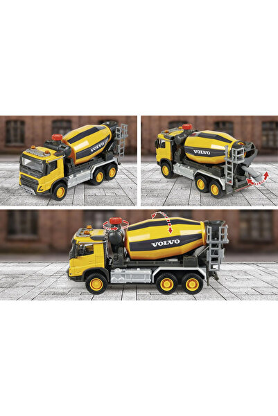 Majorette Volvo Metal Cement Mixer Scale 1:45