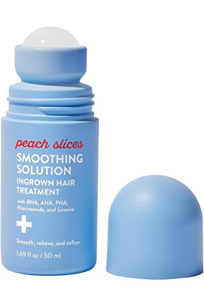 Peach Slices محلول تنعيم لعلاج الشعر الذي ينمو تحت الجلد