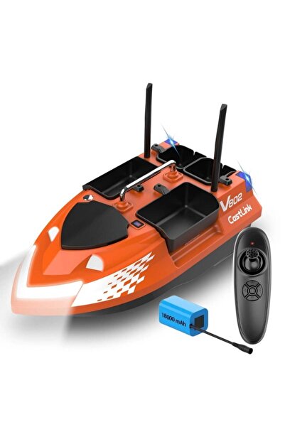 iUni Člun Plantat, Nadit a Momit V802, 18000 mAh, 4 nádrže, 3 kg, 500 m, 15 km/h, dálkové ovládání 2,4 GHz