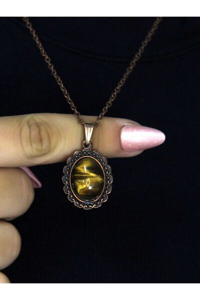 esha قلادة من الحجر الطبيعي للنساء من حجر كابلانجو الطبيعي، قلادة أصلية من الحجر الطبيعي euk27bkg