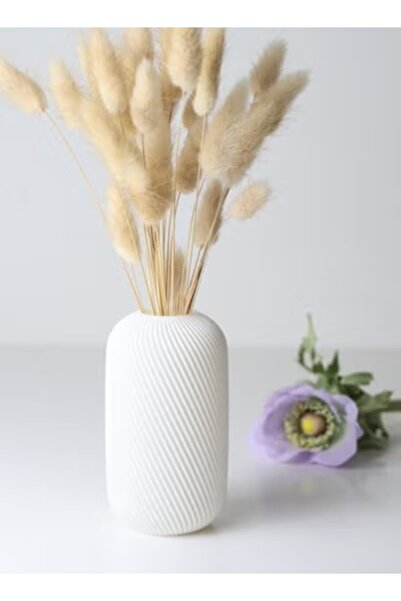 3D Brothers Rossella Vase – Elegant Plastic Floral Accent for Botanical Inter...