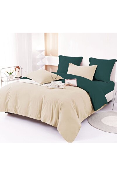 Amigo Deluxe fine cotton bed linen – plain – 6 pieces