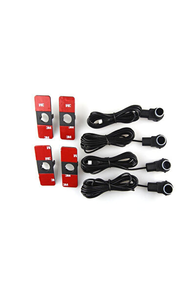 Aftermarket Set de 4 senzori de parcare cu aspect OEM, 16,5 mm, diverse culor...