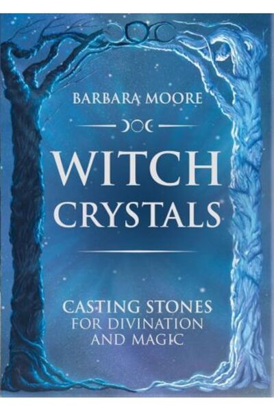 Lo Scarabeo Witch Crystals: Casting Stones for Divination and Magic - Includes 5 crystals, 8 cards & 1 board