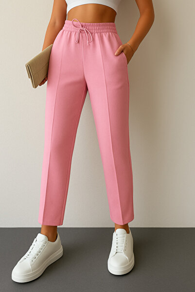 sarıdağ Carrot Pants Sofia Linen Trousers