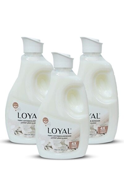 Loyal منعم الأقمشة معطر مركز للعناية اللطيفة 150 غسلة 3 × 3000 مل
