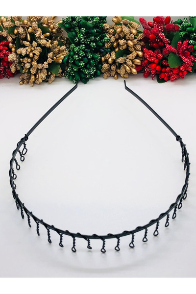 İnDerin Μεταλλική κορώνα με ζιγκ-ζαγκ χτένισμα Unisex Ανδρική Γυναικεία Στέμμ...