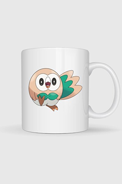 Bahriyeli Collection Rowlet Printed Mug Cup