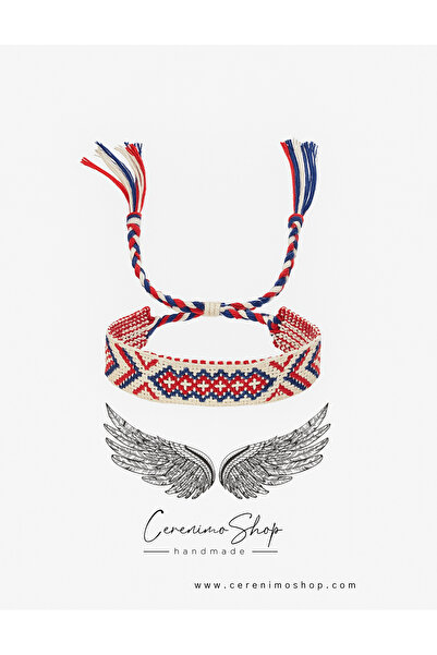 Cerenimo Shop Etnik Bohem Örgü Bileklik