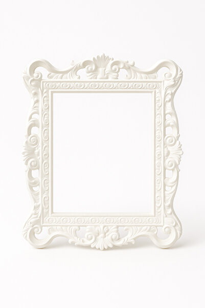 Hatege Dekoratif Ev Aksesuarı Barok Desen 15x21 Fotoğraf Çerçevesi Duvar Askı...