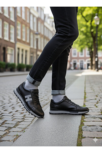 UZR Hakiki Deri Erkek Caual Spor Ayakkabı