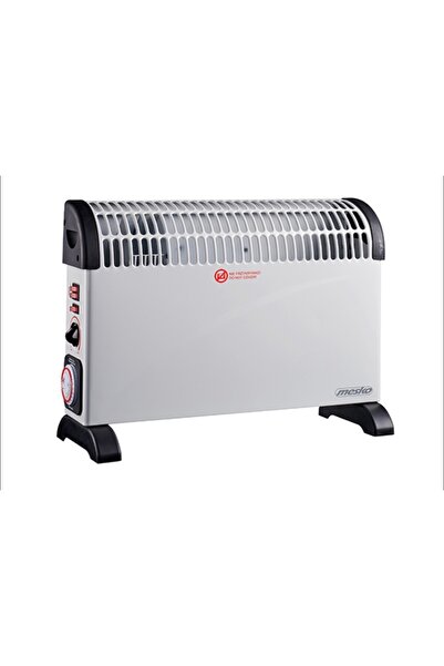 MESKO Mesko Electric Fan Heater, with Thermostat and Timer, 200W, 3 Speeds, Silent, Turbo Fan