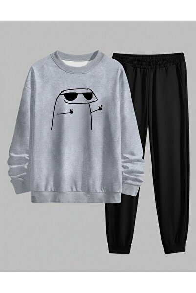 LORVEX Îmbrăcăminte pentru copii tricou - Set de trening cu gât rotund EVERYT...