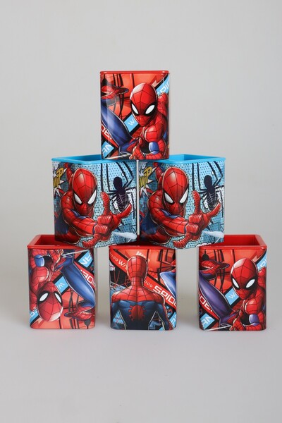 SPIDERMAN Dekomus Pocket Notebook and Licensed Special Design Pen Holder 2-Piece Set