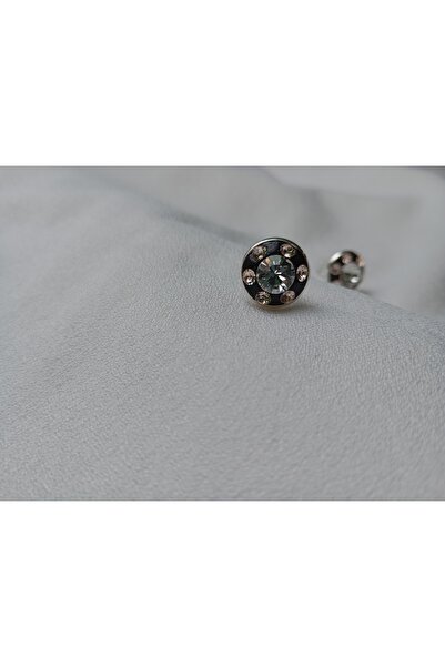 OEM Cercei handmade cu Swarovski Crystal Clear 8mm