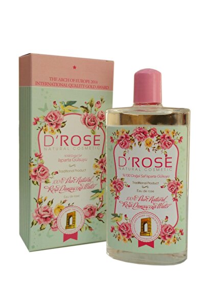 D'Rose Natural Cosmetic %100 Doğal Yağı Alınmamış Gül Yağlı Isparta Gülsuyu