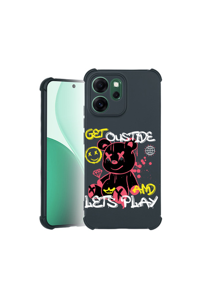 bestcase Carcasă Pro Shock pentru Oppo Reno 14F / FS, cu design Teddy Bear Le...