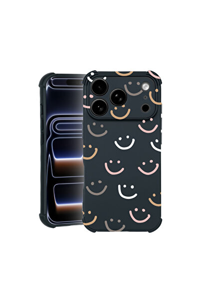 bestcase Carcasă Pro Shock pentru Apple iPhone 17 Pro, cu design Smile Please...