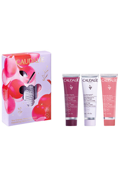 Caudalie Paris Caudalie Trio Cremă Hrănitoare pentru Mâini – 3 Creme Hidratan...