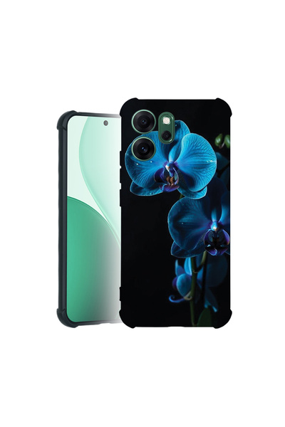 bestcase Carcasă Pro Shock pentru Oppo Reno 14F / FS, cu design Blue Orchid, ...