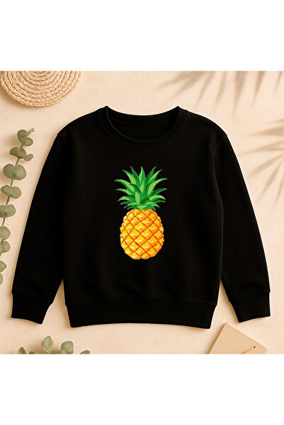 SVART WEAR Sweatshirt Daily cu imprimare pe partea din față 100% bumbac Fancy...