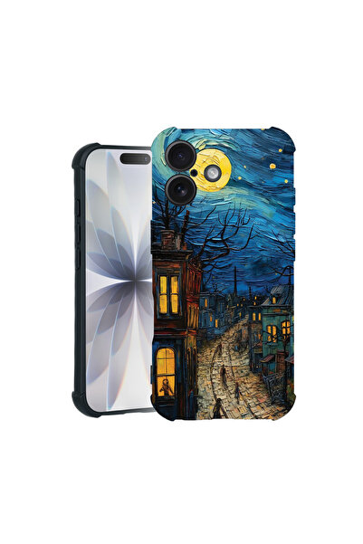 bestcase Carcasă Pro Shock pentru Apple iPhone 15 Pro Max, cu design Van Gogh...
