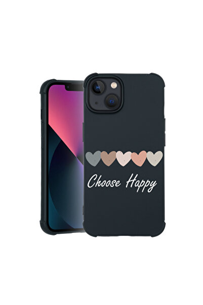 bestcase Carcasă Pro Shock pentru Apple iPhone 12 / 12 Pro, cu design Choose Happy, 3100026 ASB 1854