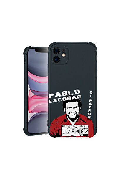 bestcase Carcasă Pro Shock pentru Apple iPhone 11, cu design Pablo Escobar, 3100024 ASB 444