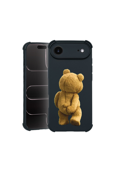 bestcase Carcasă Pro Shock pentru Apple iPhone 17 Air, cu design Teddy Bear H...