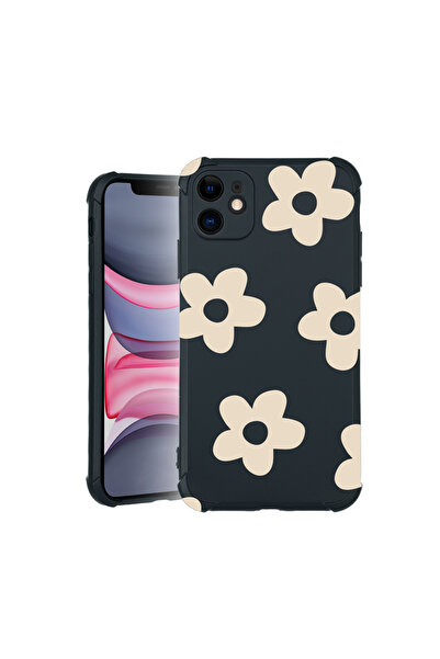 bestcase Carcasă Pro Shock pentru Apple iPhone 11, cu design Retro Daisy, 310...