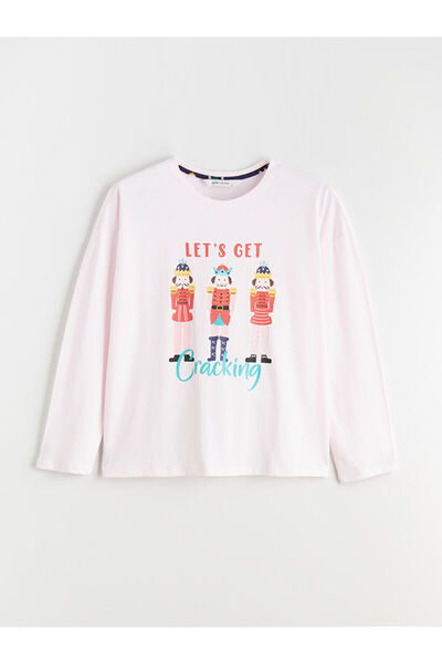 LC Waikiki Timeless Clothing & Timeless Choices Zero Roba Collar Printed Wome...