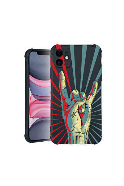 bestcase Carcasă Pro Shock pentru Apple iPhone 11, cu design Rock Festival, 3...