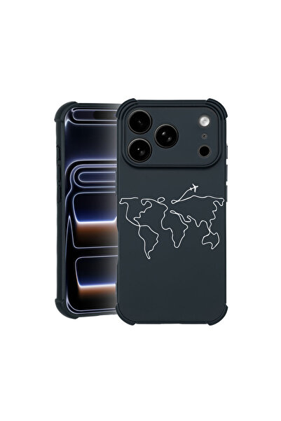 bestcase Carcasă Pro Shock pentru Apple iPhone 17 Pro, cu design Travel, 3100...