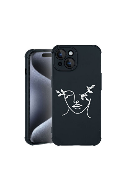 bestcase Carcasă Pro Shock pentru Apple iPhone 15, cu design Woman Abstract, ...