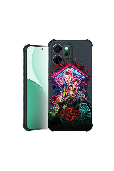 bestcase Carcasă Pro Shock pentru Oppo Reno 14F / FS, cu design Stranger Thin...