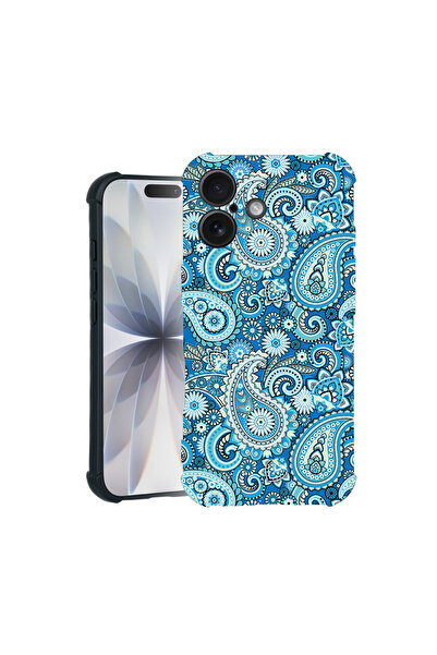 bestcase Carcasă Pro Shock pentru Apple iPhone 15 Pro Max, cu design albastru...