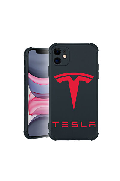 bestcase Carcasă Pro Shock pentru Apple iPhone 11, cu design Tesla Red, 3100024 ASB 1711